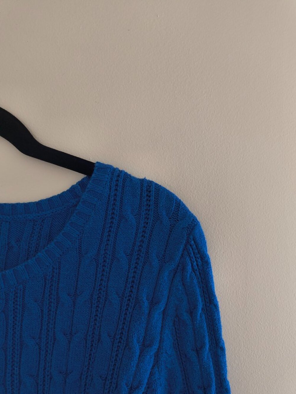 St. John's Bay Royal Blue Knit Sweater